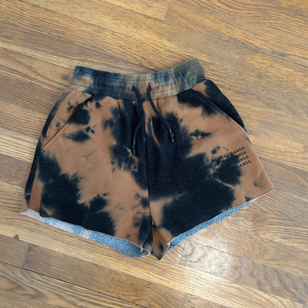Stylish Tie-Dye Athletic Shorts